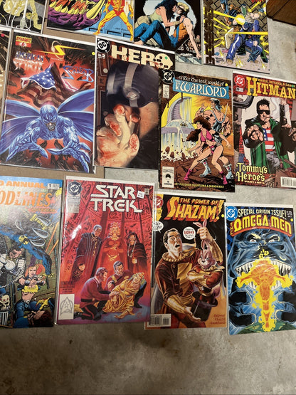 Comic Book Mystery Lot 48 Mixed Marvel DC VF+/NM No Duplicates Bulk