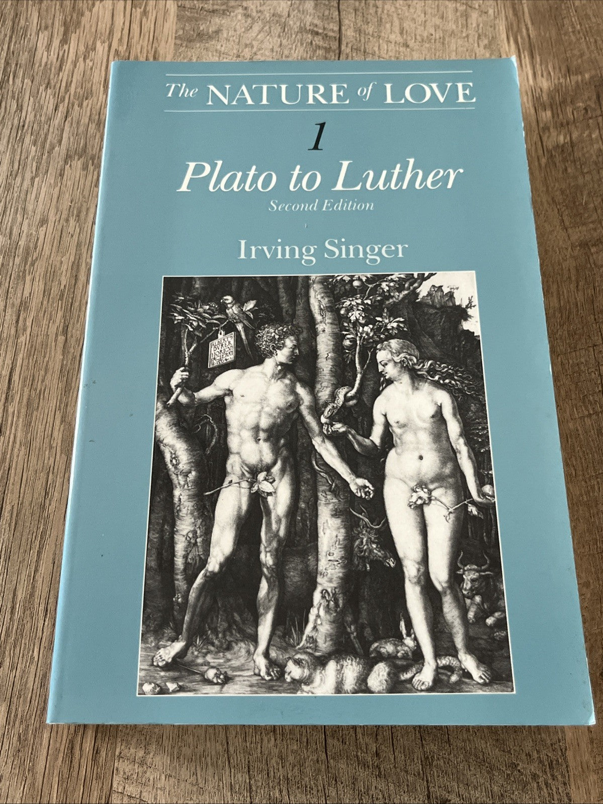 The Nature of Love Vol. 1 : Plato to Luther Paperback Irving Sing