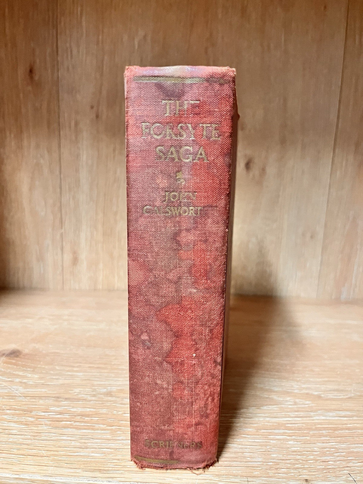 Signed The Forsyte Saga By John Galsworthy Signed Hardcover