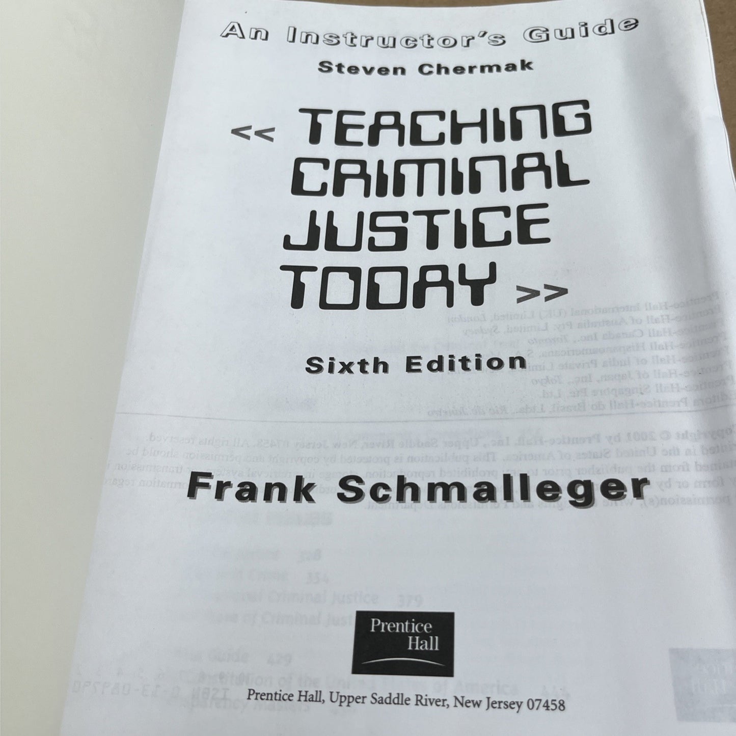 Criminal Justice Today An Introductory Text for the 21st Century