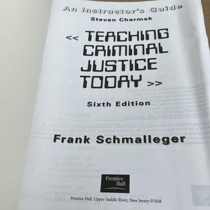 Criminal Justice Today An Introductory Text for the 21st Century