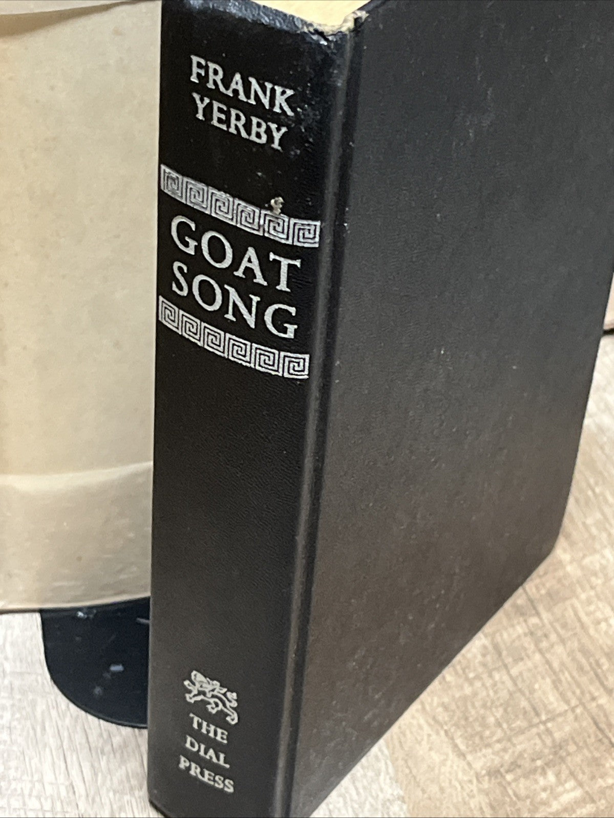 Frank Yerby Goat Song A Novel of Ancient Greece First Edition 1967 Hardcover