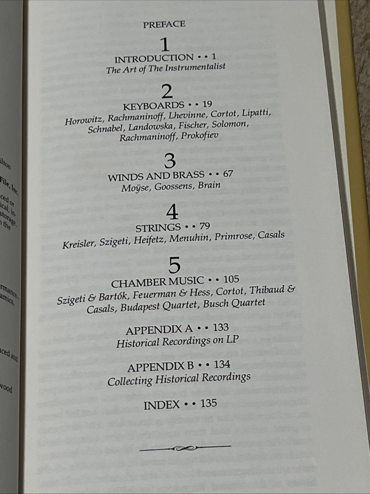 THE LISTENER'S GUIDE TOGreat Instrumentalists By DAVID HAMILTON 1982