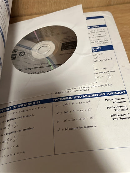 Beginning And Intermediate Algebra - with CDROM John Tobey, Jeffery Slater..