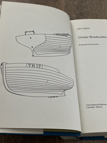 Clinker Boatbuilding John Leather Timber Wooden Boat Construction Manual‎ 1973