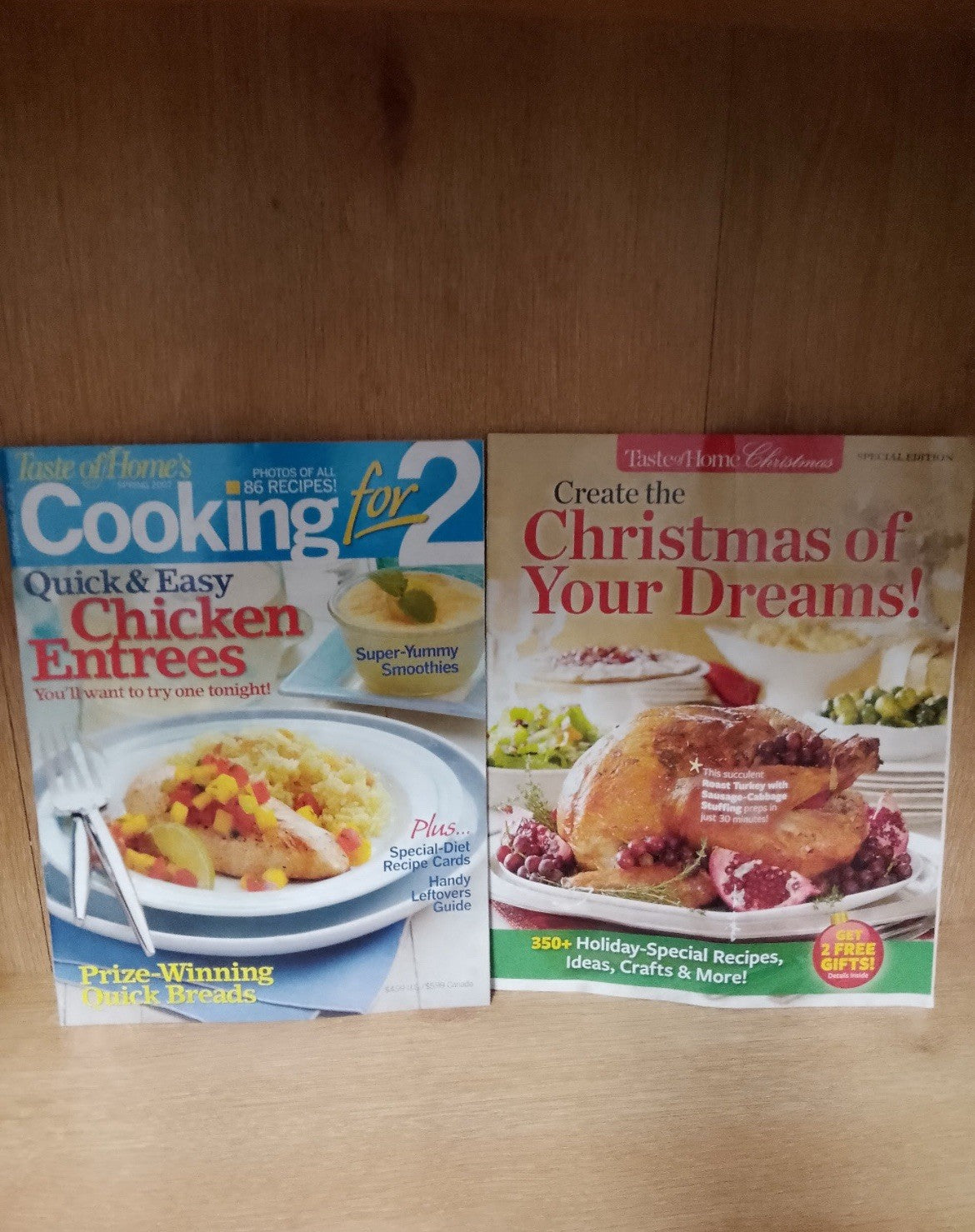 Taste of Home Magazine Quick & Easy Chicken Entrees 2007 Special Issue