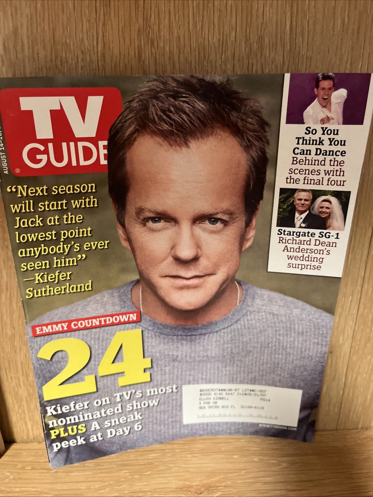 2000's Lot Of 15 TV Guide Magazines