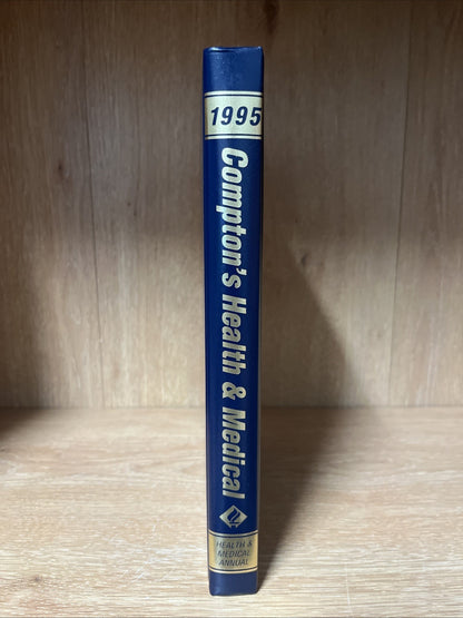 Compton’s Health And Medical Annual Supplement 1995, Filled with Helpful Info!