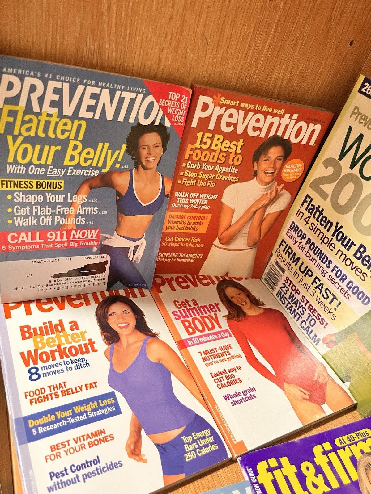 Lot Of Prevention Magazines (22) 1996,1998,2000,2003, 2004,2005,2006,2007