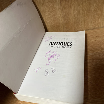 ANTIQUES SOURCE BOOK The Difinitive Guide to Retail Prices for Antiques..2006