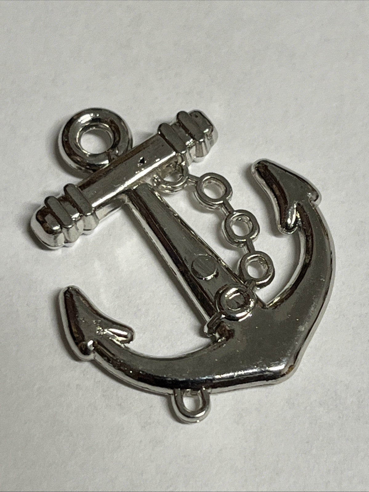 Silver Anchor Charms Lot of 49 Pc , 27x24mm - US Seller