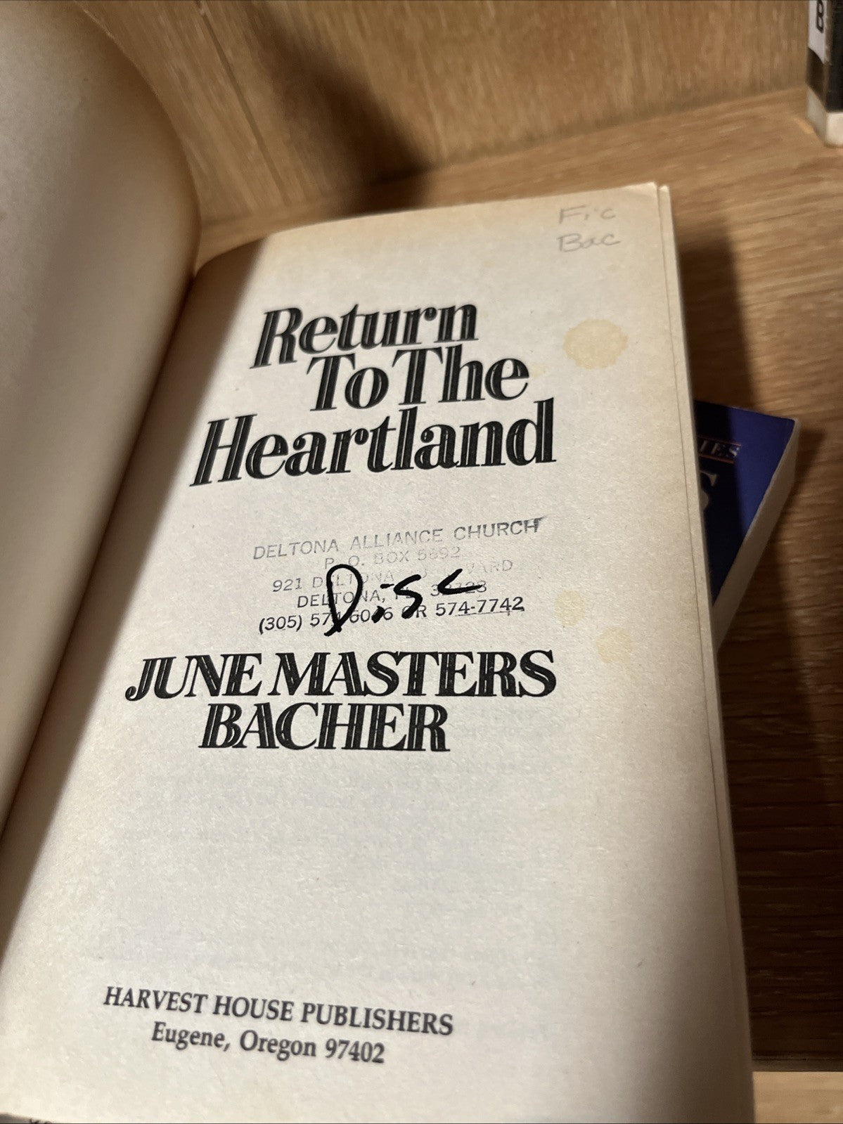 June Masters Bacher Book Lot Of 4 Where Lies Our Hope, No Time For Tears..