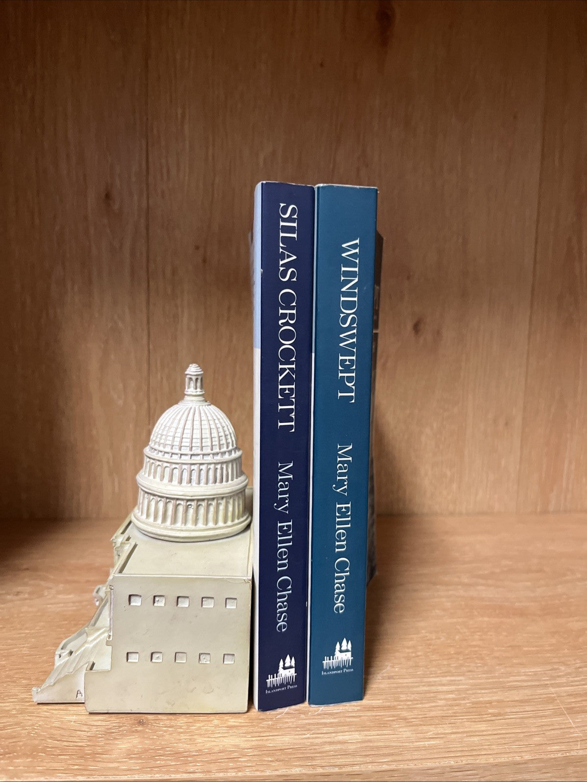Mary Ellen Chase Book Lot of 2 Windswept and Silas Crockett