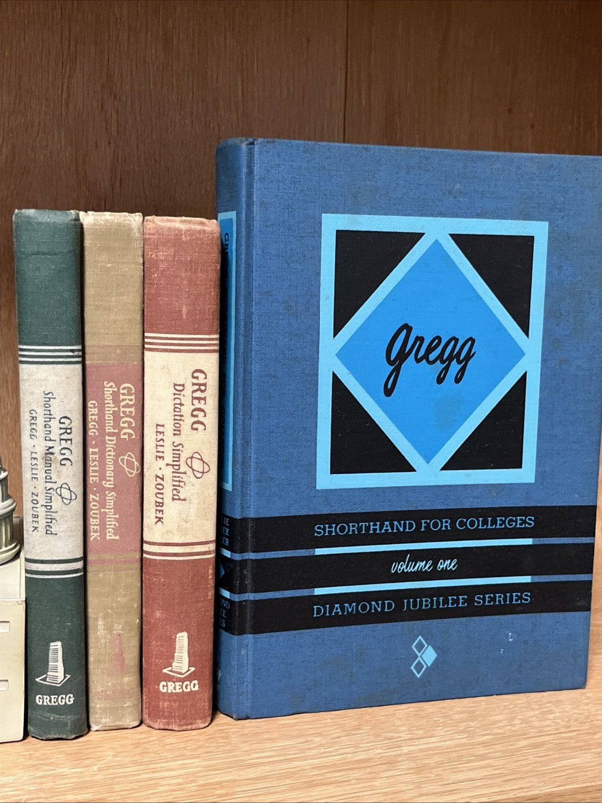 Gregg Shorthand Lot 4 College Diamond Jubilee, Dictionary,Dictation Simplified