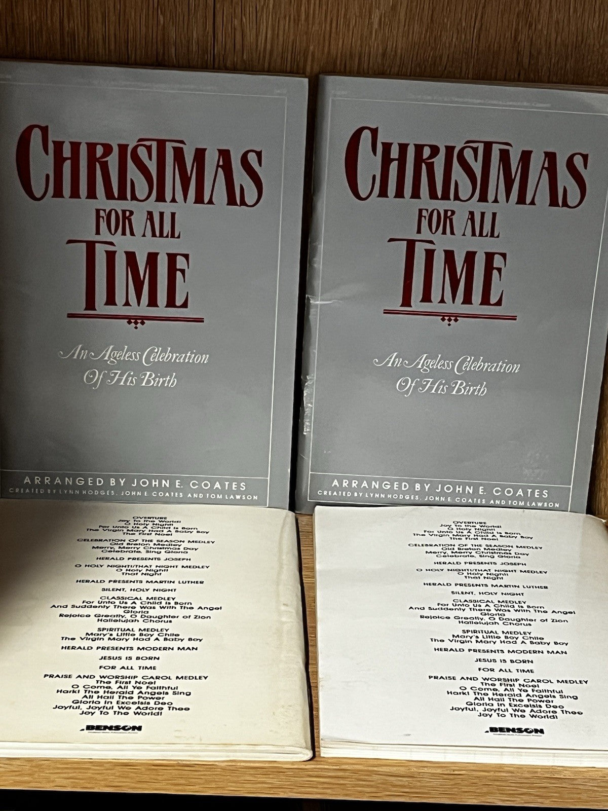 LOT OF 5 CHRISTMAS FOR ALL TIME AN ANGEL CELEBRATION OF HIS BIRTH LYNN HODGE