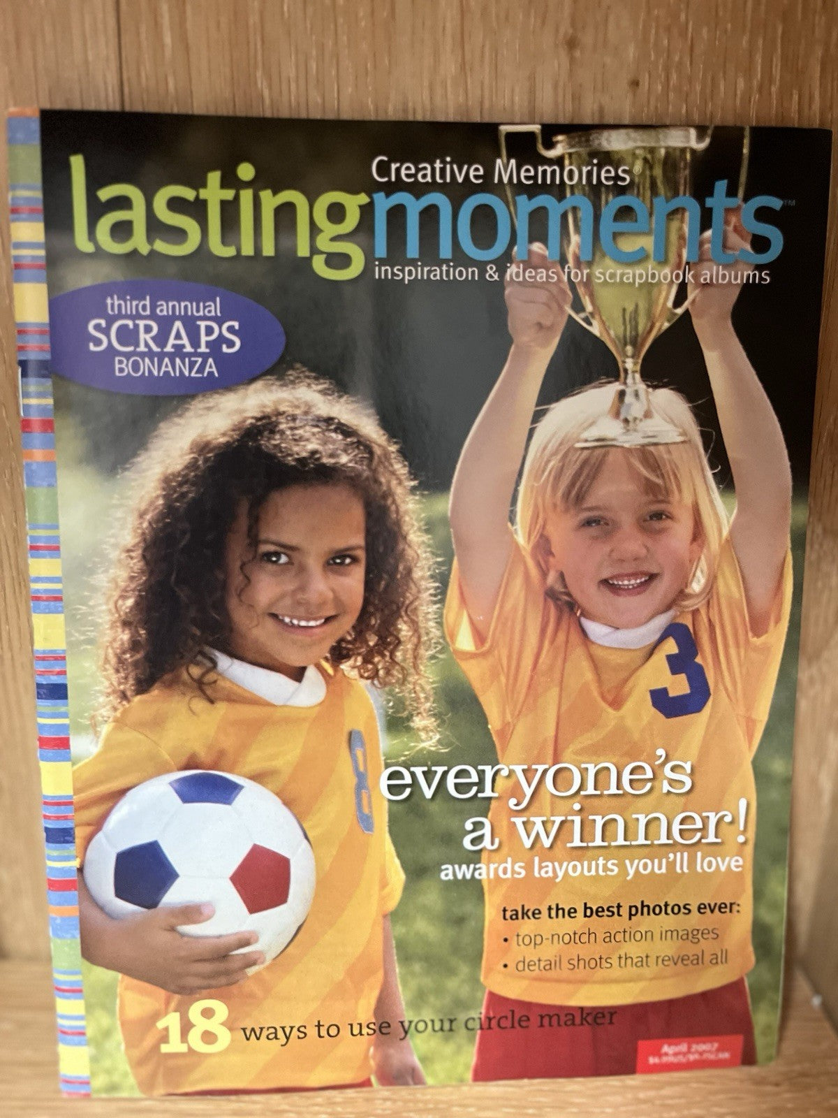 7Pc Creative Memories Lasting Moments Magazine 2006/2007/2008/Ap/Jun/Aug/Oct/Dec