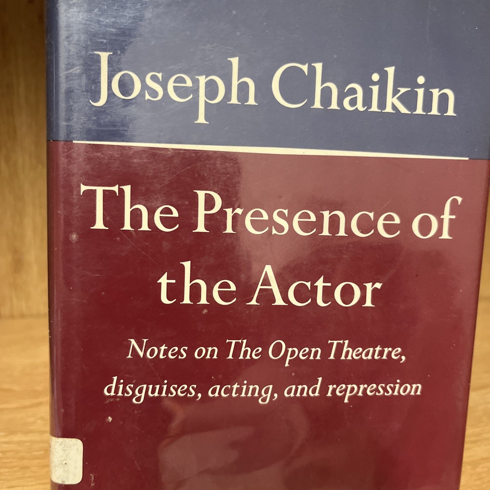Joseph Chaikin's The Presence of the Actor 1972 First Edition VG+ Review Copy