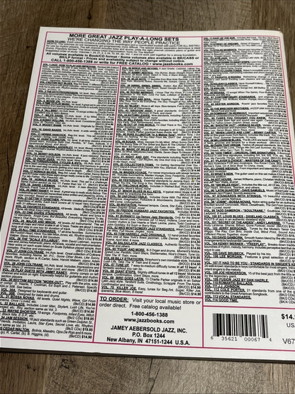 Vol. 67, Tune Up - Standards In All 12 Keys (book only)