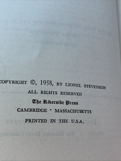 Riverside Editions The EGOIST 1958 Softcover Good Condition.