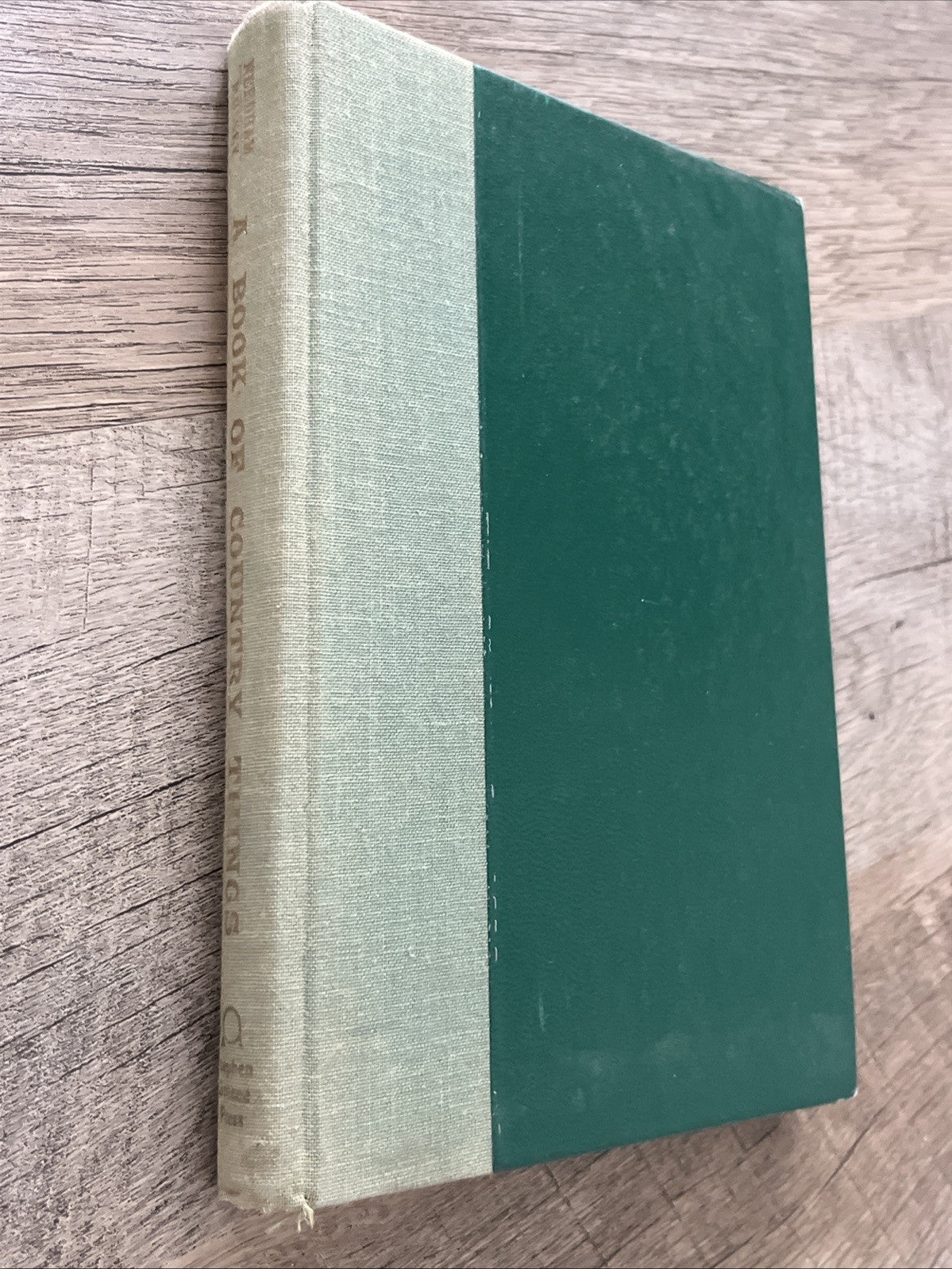А ВОOK OF COUNTRY THINGS  1ST EDITION BY WALTER NEEDHAM