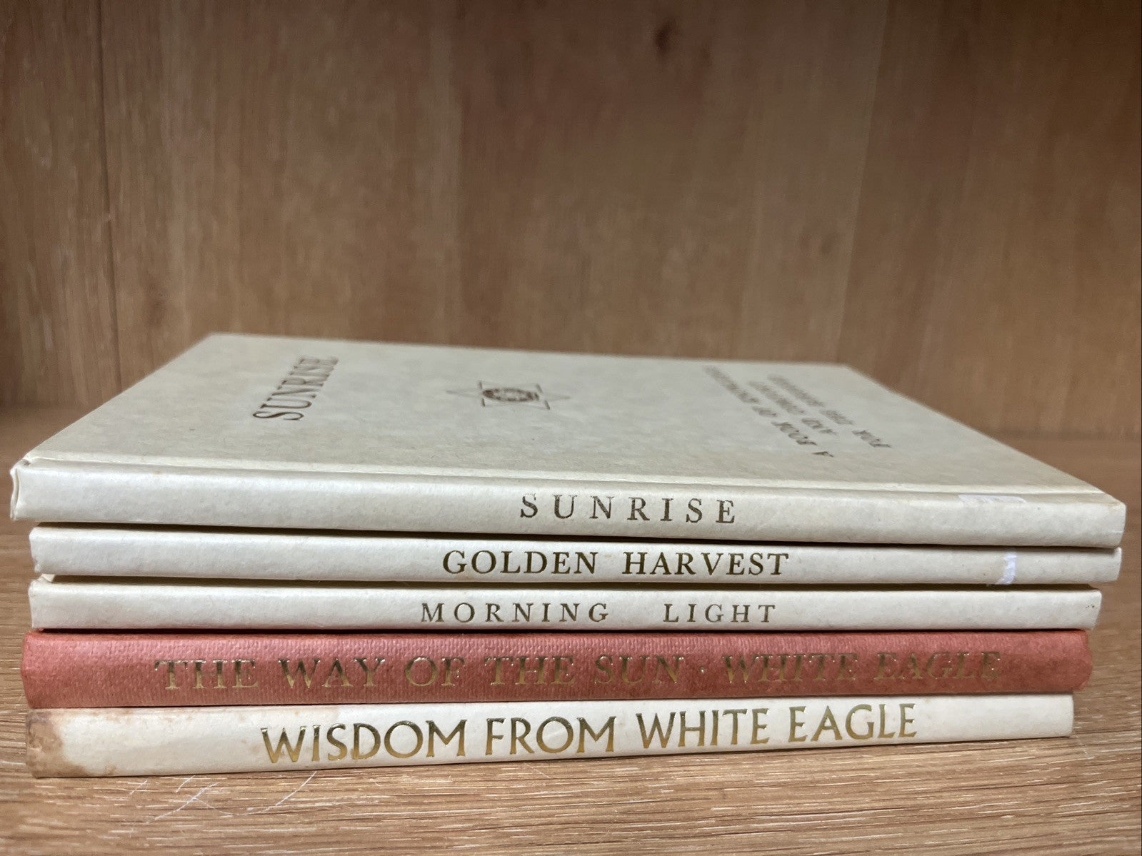 White Eagle Teachings Book 5 Pc The Way Of The Sun,Morning Light, Sunrise