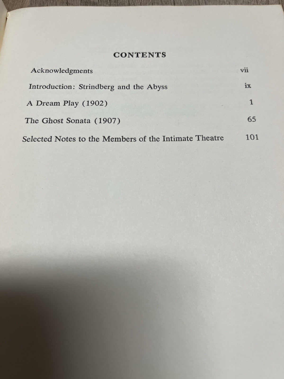 August Strindberg A Dream Play And The Ghost Sonata 1966 by Carl Richard Mueller