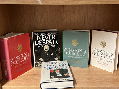 Lot of 5 Winston S Churchill Randolph Churchill & Martin Gilbert / Henry Steel