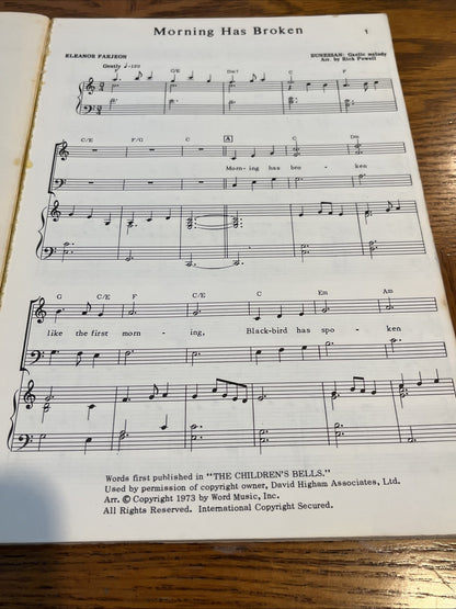 Treasures of Praise Choral Favorites For Church Choirs Songbook Catalog No 37871