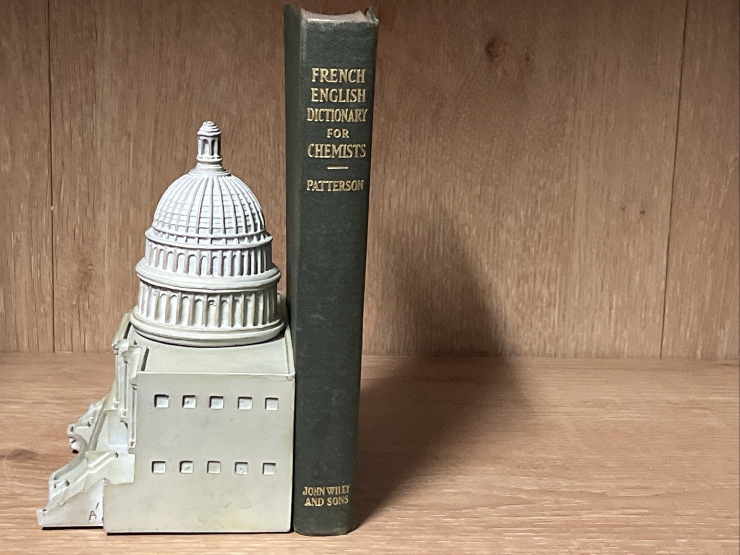 French English Dictionary For Chemists 1st Ed Austin Patterson, 1921, Vintage
