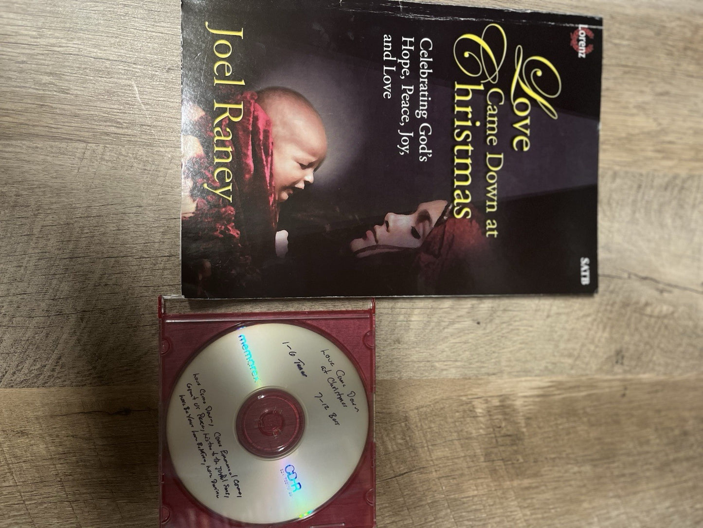 Love Came Down at Christmas - SATB Score with Performance CD & Paperback