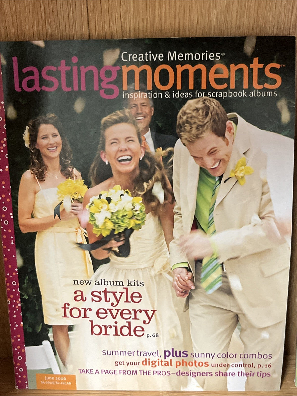 Lot of 4 Lasting Moments Magazine 2006/2008/2009/Feb/April/Jun