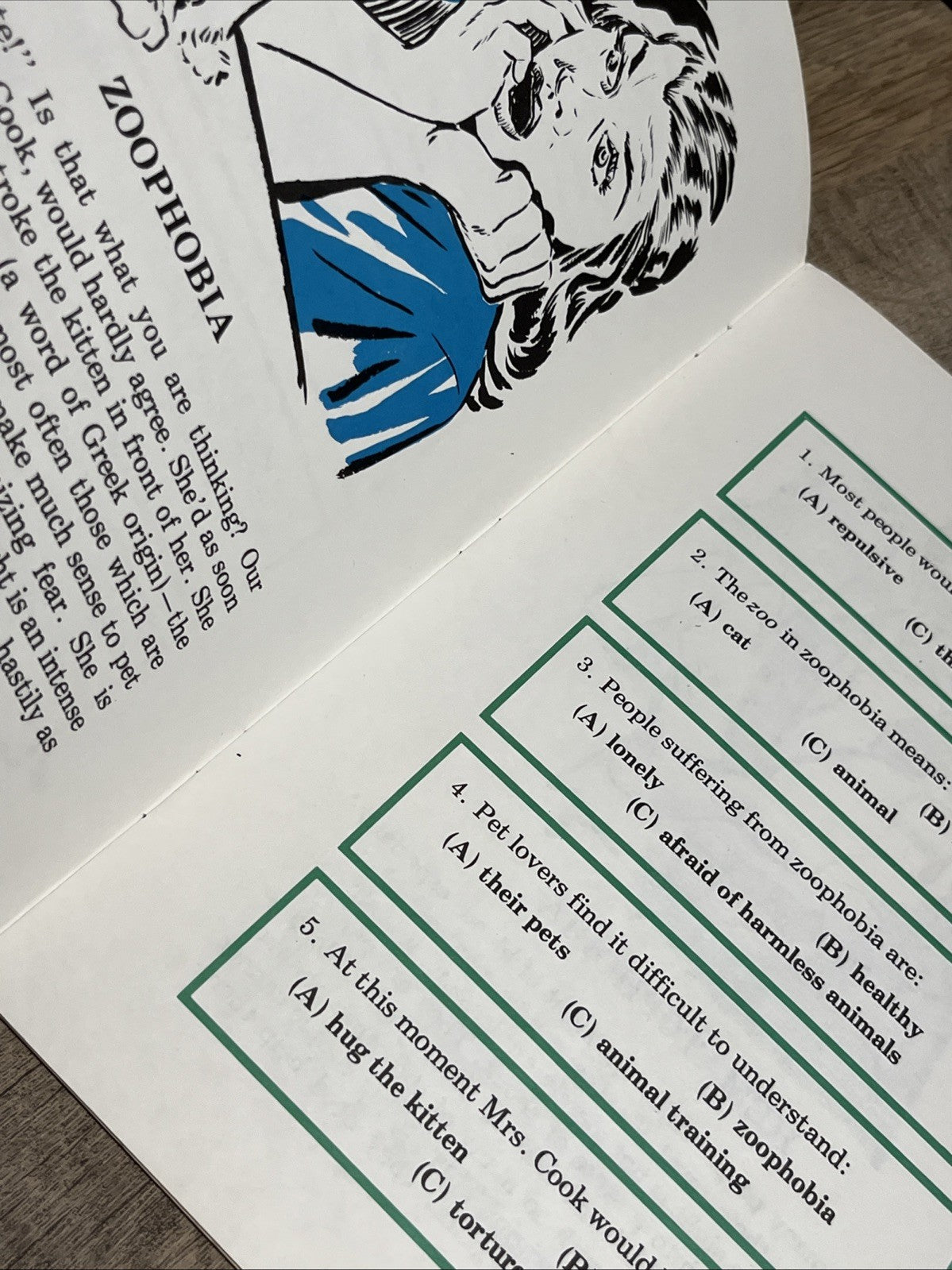 Supportive Reading Skills WORD.O.RAMA What’s Your Phobia? Intermediate R.Boning