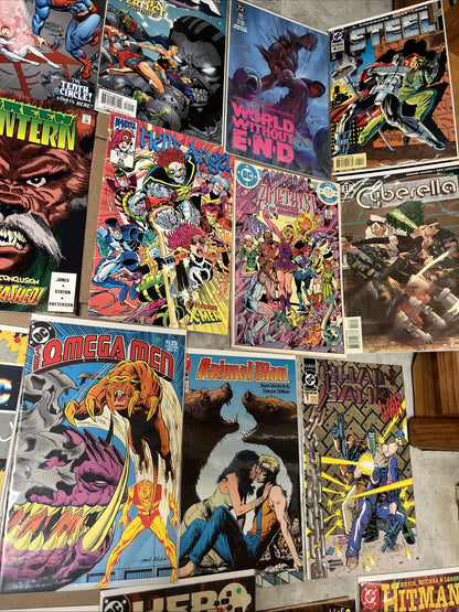 Comic Book Mystery Lot 48 Mixed Marvel DC VF+/NM No Duplicates Bulk