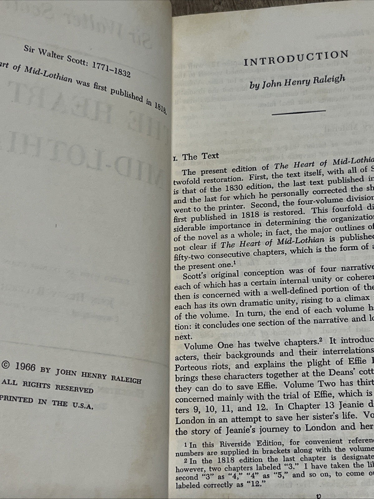 Sir Walter Scott THE HEART OF MIDLOTHIAN Early Printing 1966