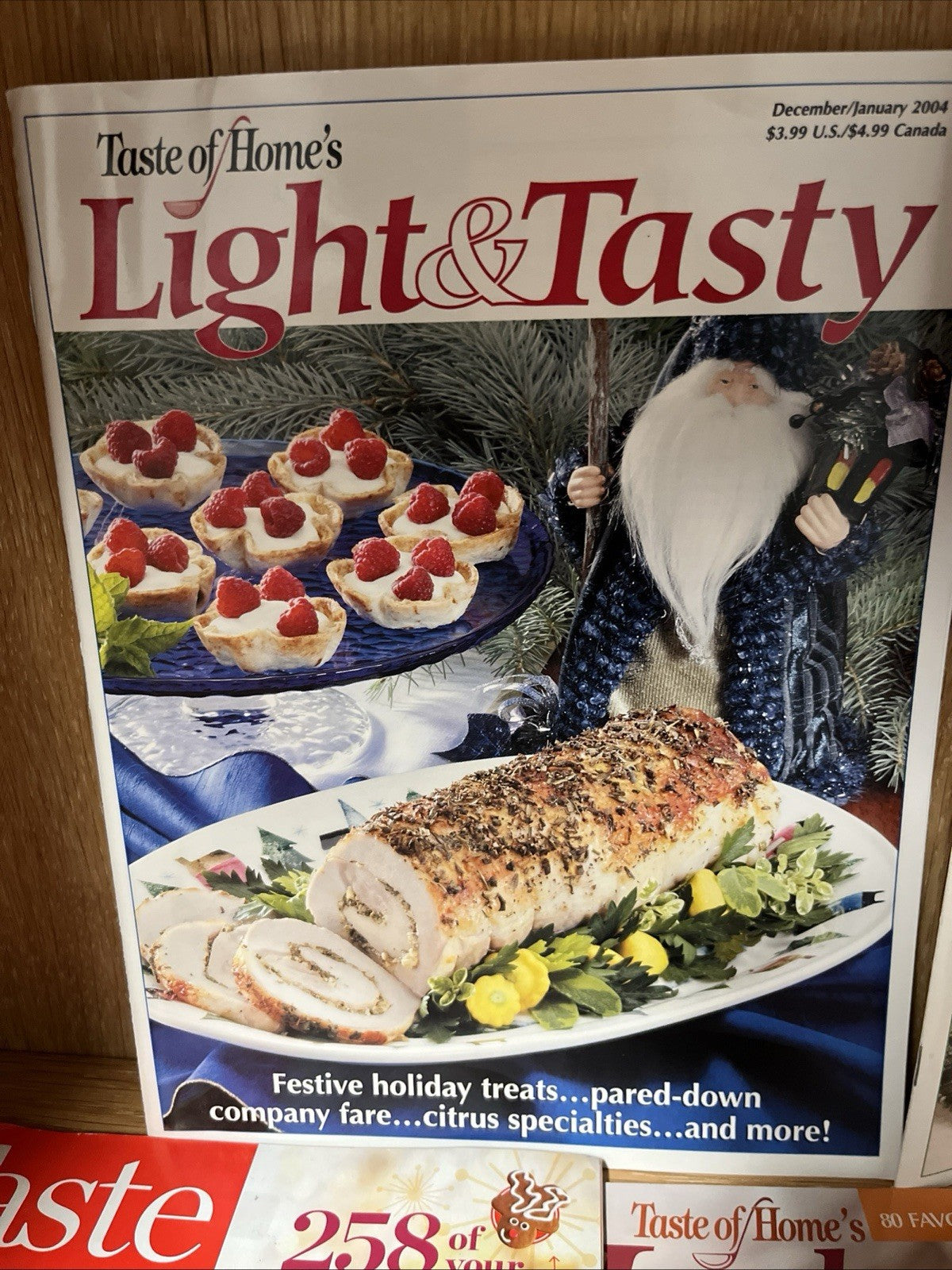 Lot of 4 Taste of Home Quick Cooking & Eating Well Magazine Back Issues