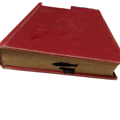 Vintage 1957 Evangelical United Brethren Hymnal Red Hardcover Christian Gospel