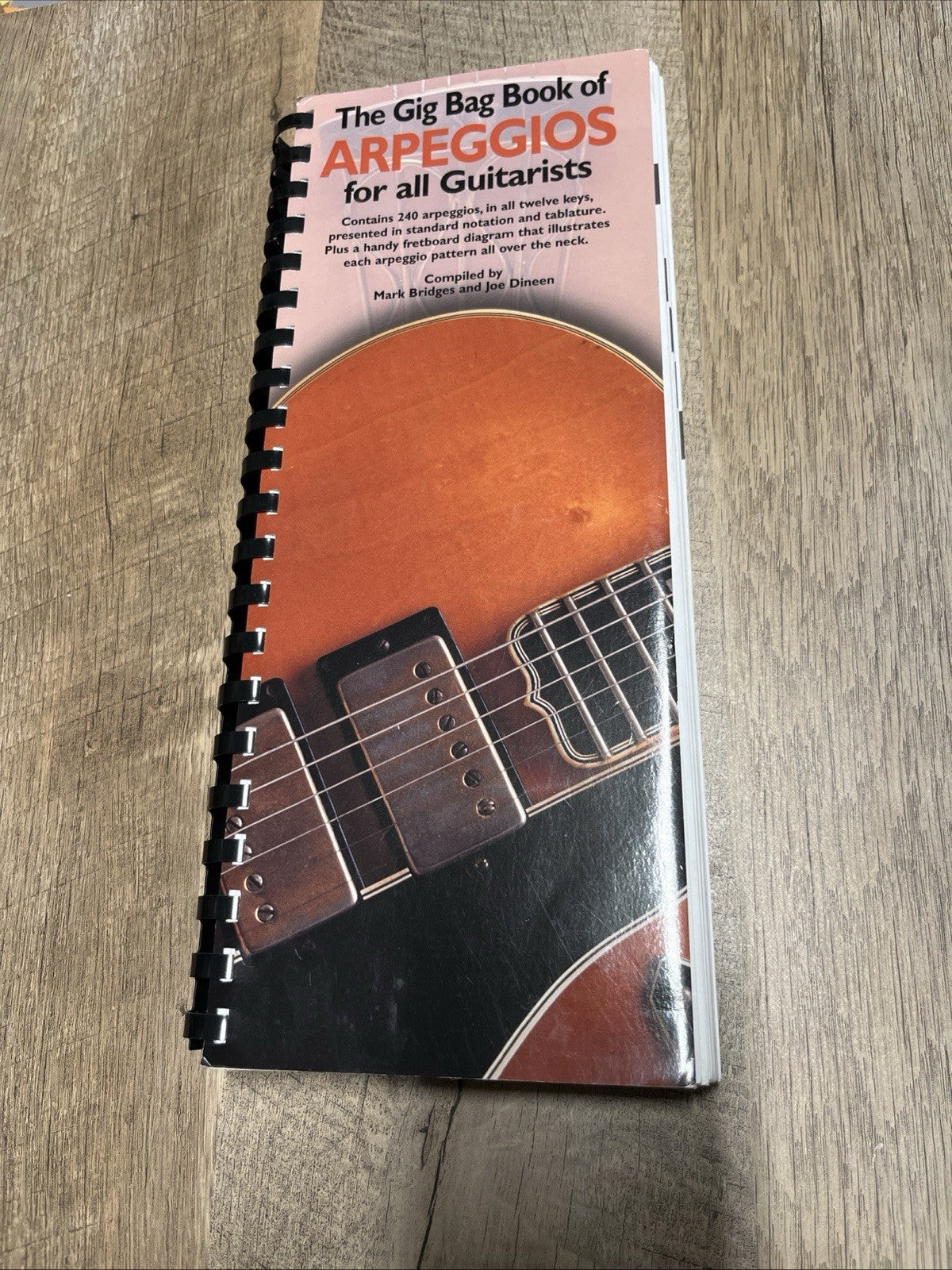 The Gig Bag Book of Arpeggios for All Guitarists by Mark Bridges & Joe Dineen