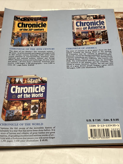 CHRONICLE OF THE YEAR 1989 Clifton Daniel