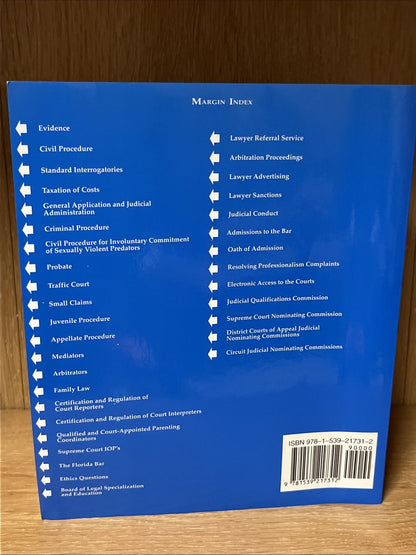 Florida Rules of Court Vol I State 2021 Thomson Reuters