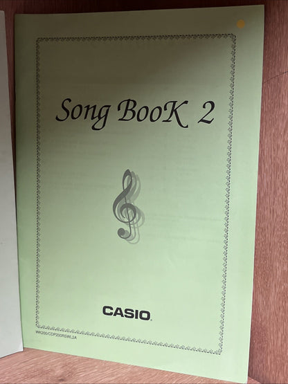 Song Book & Song Book 2  Casio Lot
