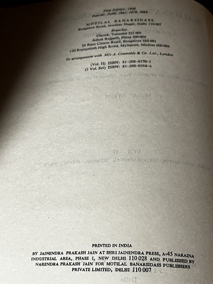 KALHANAS RAJATARANGINIA CHRONICLE OF THE KINGS OF KAŠMIR Volumes 1-3 Sets