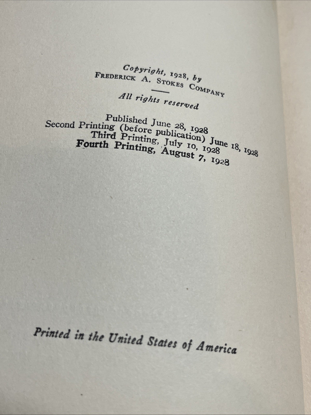 Brook Evans, Susan Glaspell, 1928, AL Burt Company, Hardcover Book Vintage