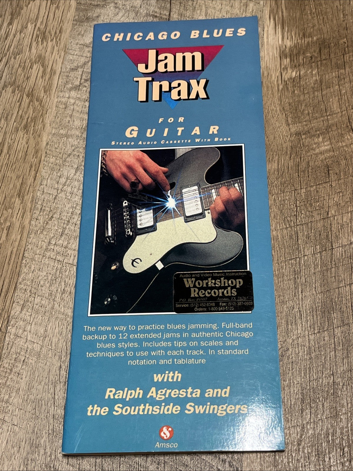 Chicago Blues JAM TRAX FOR GUITAR with Ralph Agresta & Gut Bucket Band ( Bk Only