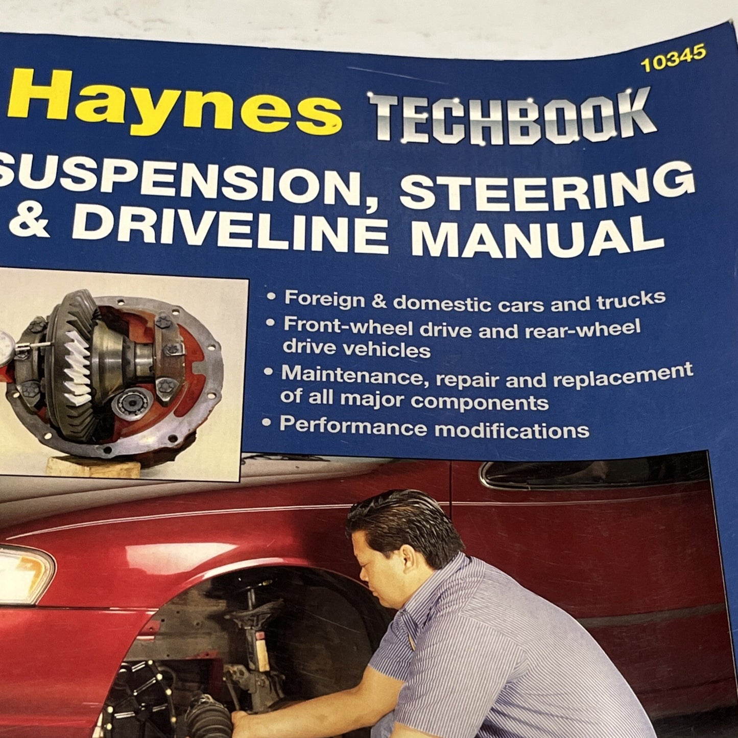Haynes Techbook Suspension, Steering & Driveline Manual #10345 Foreign/Domestic