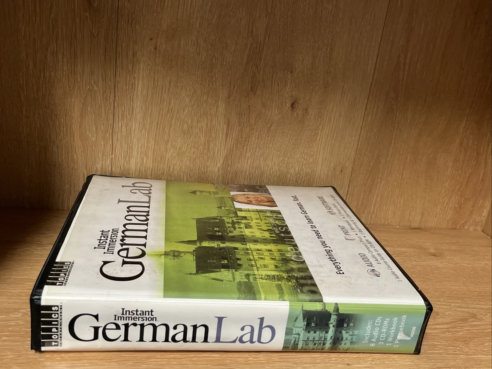 Instant Immersion German Lab 11 CD, A Workbook And Phrase Book