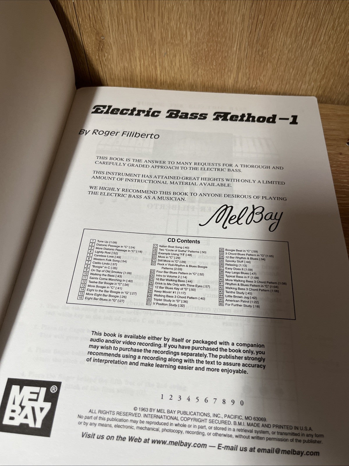 Mel Bay's Mandolin Chords & Electric Bass Method-1
