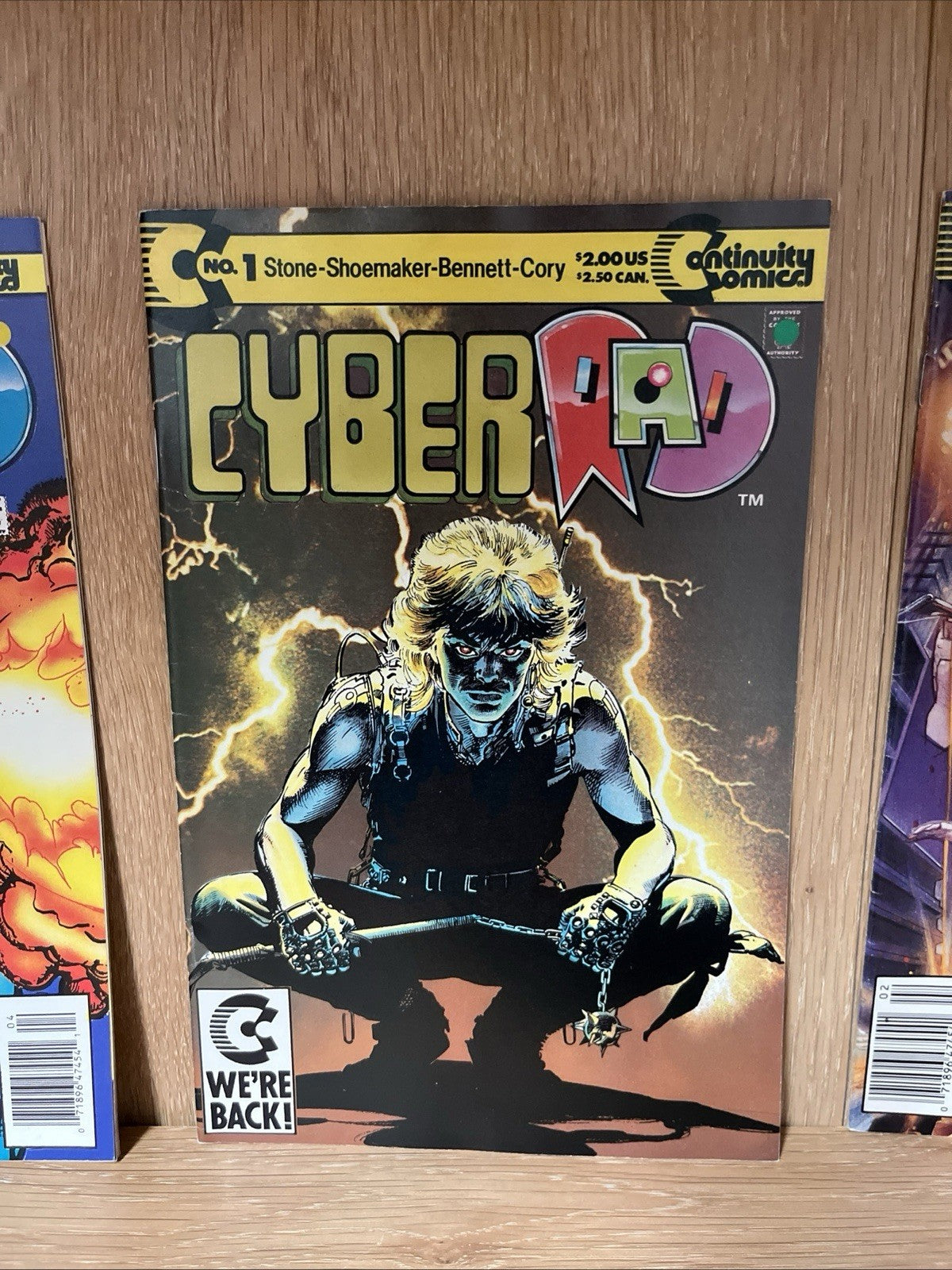 Cyberrad #1 #2 and #4 (Continuity January 1991)