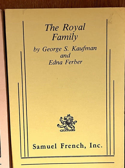 Lot of 4 Samuel French Plays - The Odd Couple| Vanities | Top Girls | Royal Fam