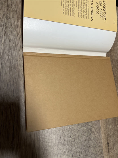 Mirrors of the Soul 1st Edition Khalil Gibran 1965, Hardcover 1st Print