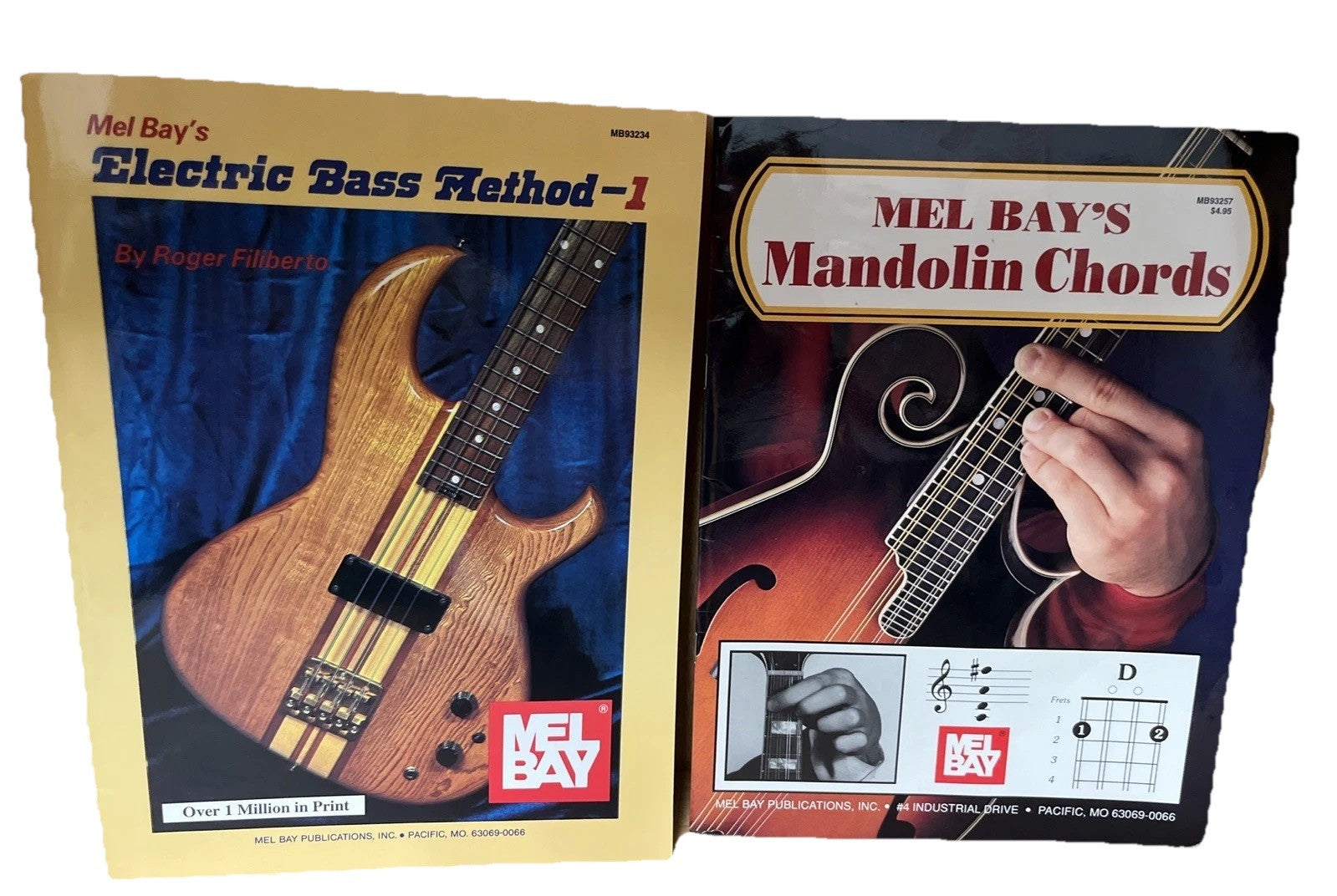 Mel Bay's Mandolin Chords & Electric Bass Method-1